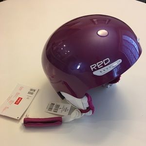 Burton “Red” ski / snowboard helmet, pink, large